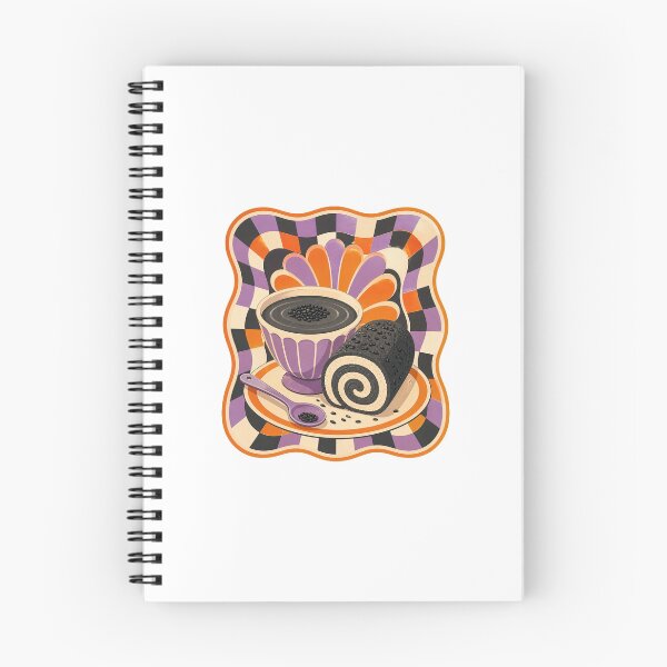 Item preview, Black Sesame Dessert Art and Cute Asian Food Illustration designed and sold by AMICO77.