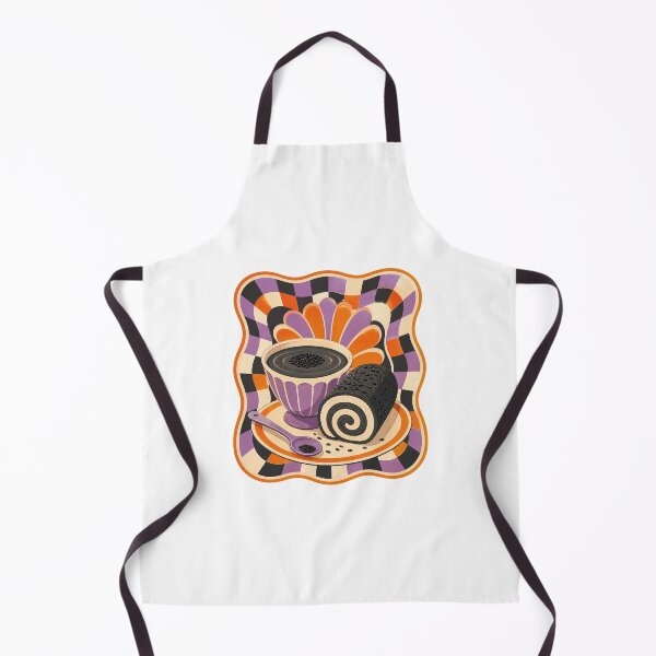 Item preview, Black Sesame Dessert Art and Cute Asian Food Illustration designed and sold by AMICO77.