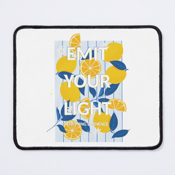 Item preview, Retro Lemon Citrus Pattern Emit Your Light designed and sold by Emit Eminence.