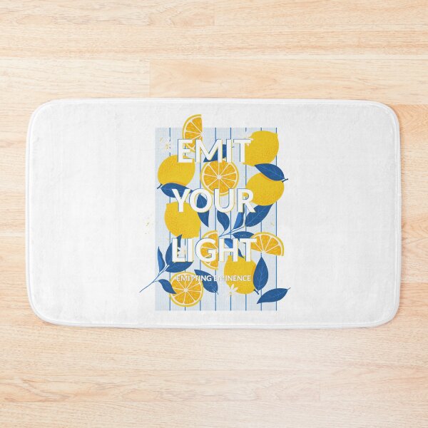 Item preview, Retro Lemon Citrus Pattern Emit Your Light designed and sold by Emit Eminence.