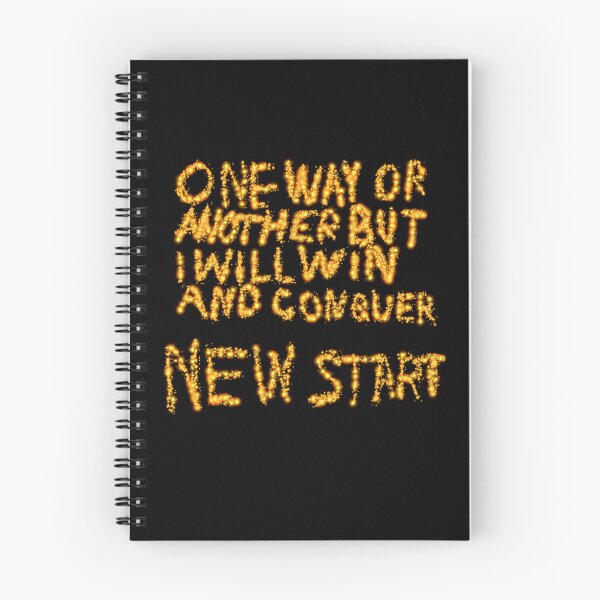 Item preview, One Way Or Another But I Will Win And Conquer: New Start designed and sold by SelfUpgrade.