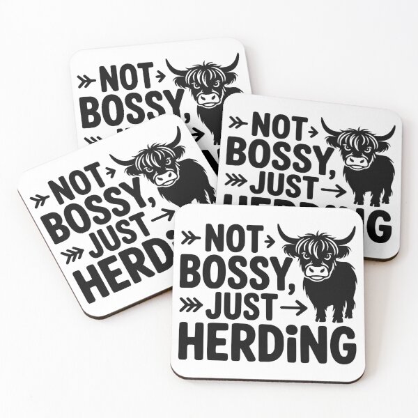 Item preview, Not Bossy Just Herding designed and sold by theartfulaspie.