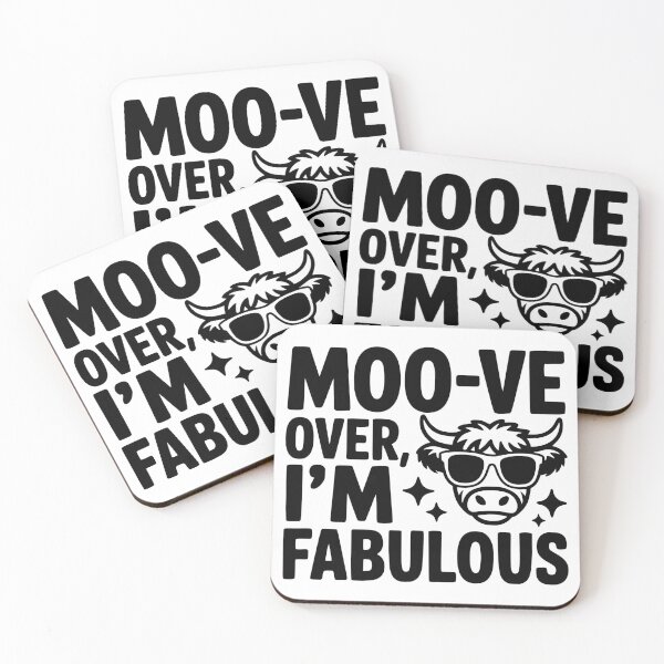 Item preview, Moo Ve Over I’m Fabulous designed and sold by theartfulaspie.