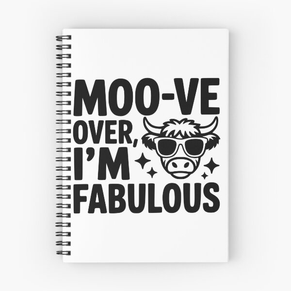 Item preview, Moo Ve Over I’m Fabulous designed and sold by theartfulaspie.