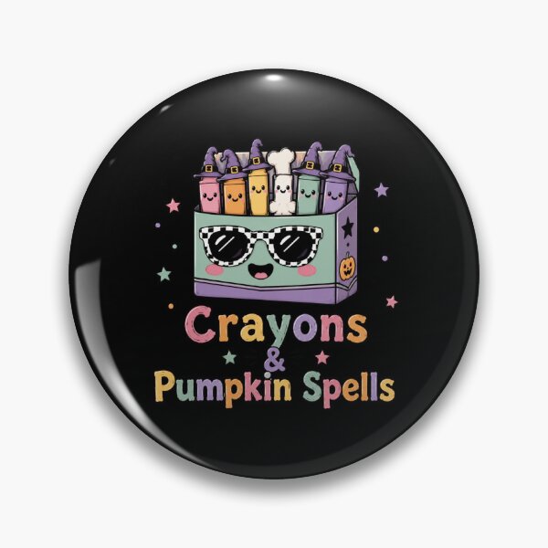 Item preview, Crayons and Pumpkin Spells designed and sold by abieran.