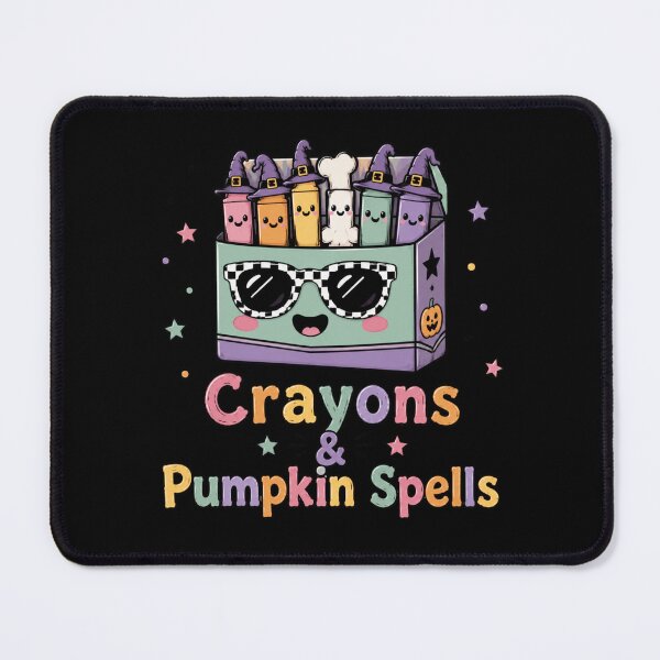 Item preview, Crayons and Pumpkin Spells designed and sold by abieran.