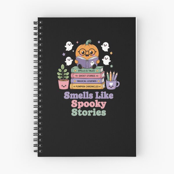 Item preview, Pumpkin Reading Spooky Stories designed and sold by abieran.