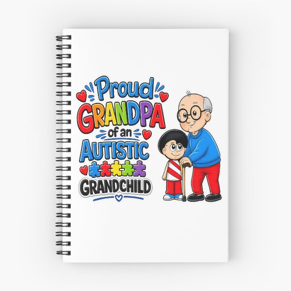 Item preview, Autism Grandfather designed and sold by Mother Daughter Drawings .
