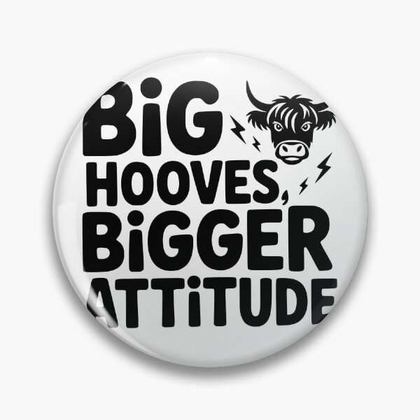 Item preview, Big Hooves Bigger Attitude designed and sold by theartfulaspie.