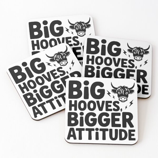 Item preview, Big Hooves Bigger Attitude designed and sold by theartfulaspie.