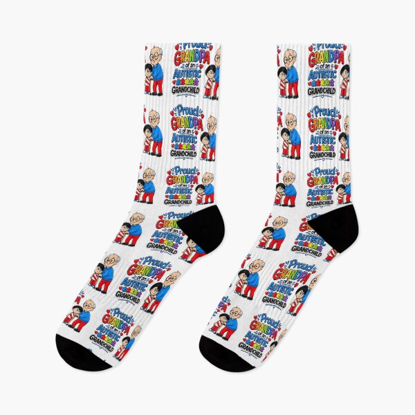 Item preview, Autism Grandfather designed and sold by Mother Daughter Drawings .