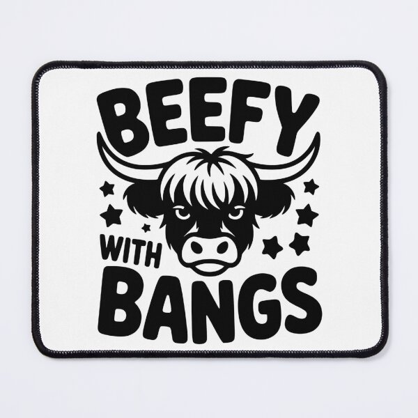 Item preview, Beefy With Bangs designed and sold by theartfulaspie.