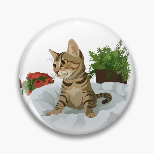 Item preview, Kitten in its bed designed and sold by NorthNook.