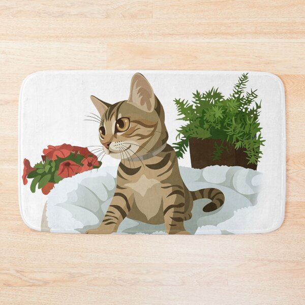 Item preview, Kitten in its bed designed and sold by NorthNook.