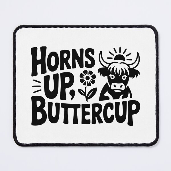 Item preview, Horns Up Buttercup designed and sold by theartfulaspie.
