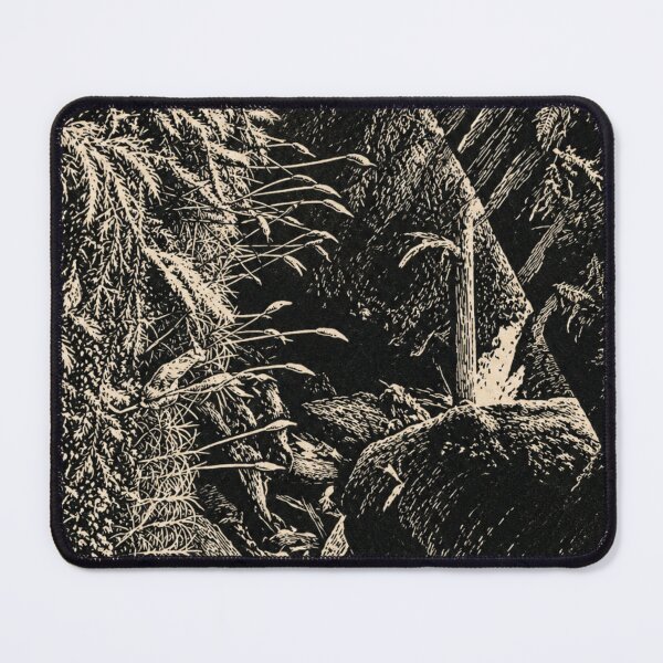 Item preview, Macro Forest Floor | Botanical Linocut designed and sold by Linoluca.