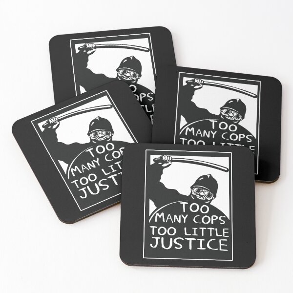Item preview, Too Many Cops Too Little Justice - Activism & Protest Art designed and sold by ILIASSART.