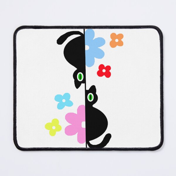Item preview, Cat with Flowers Digital Art designed and sold by hondaart.