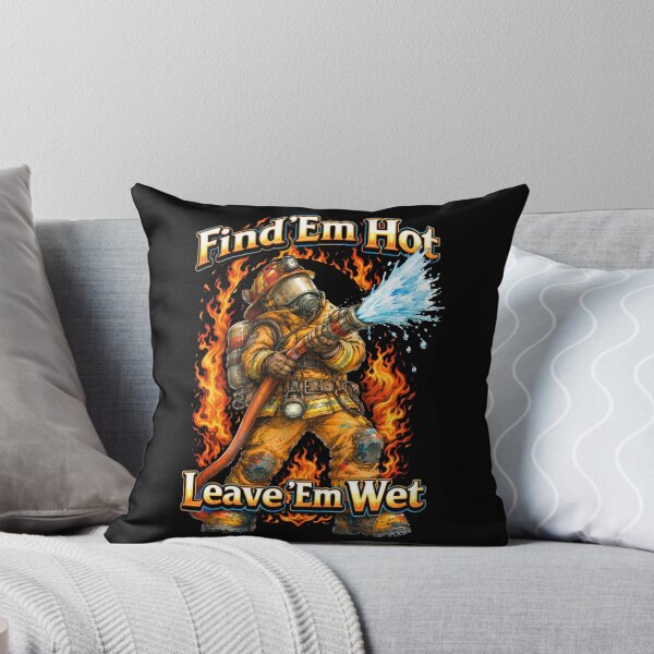 Item preview, Find 'Em Hot Fireman designed and sold by ArtShare.