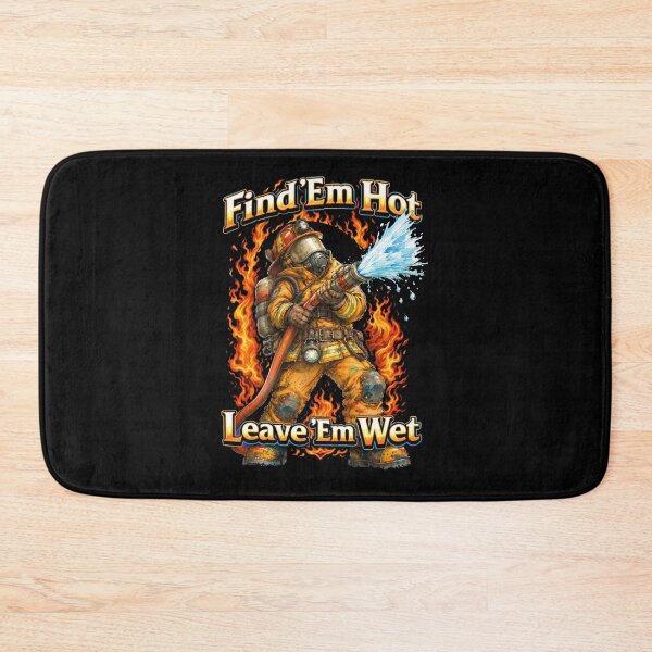 Item preview, Find 'Em Hot Fireman designed and sold by ArtShare.
