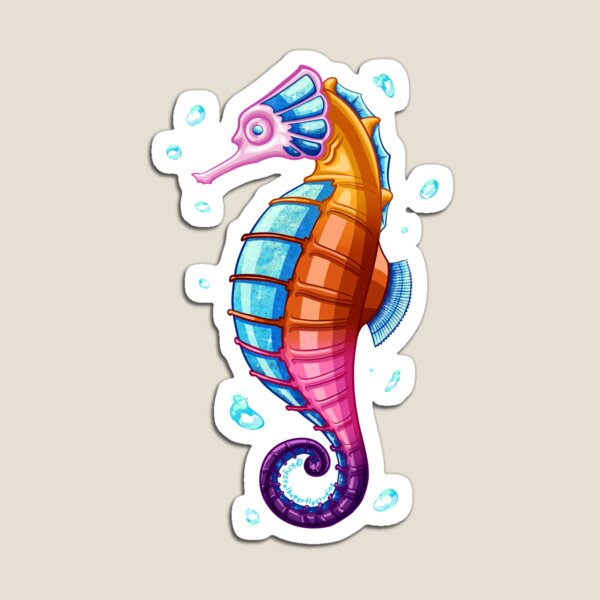 Item preview, Magical Seahorse -- Ben designed and sold by KrystalBStudios.