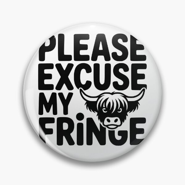 Item preview, Please Excuse My Fringe designed and sold by theartfulaspie.