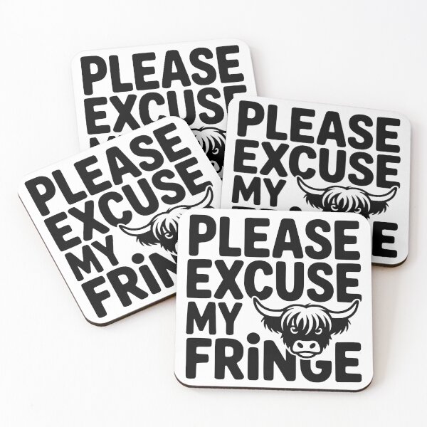 Item preview, Please Excuse My Fringe designed and sold by theartfulaspie.