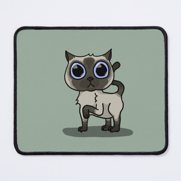 Item preview, Cute Colorpoint Cat with Blue Eyes designed and sold by Clipboard Creations.