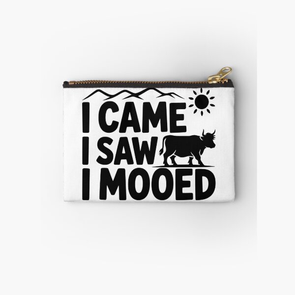 Item preview, I Came I Saw I Mooed designed and sold by theartfulaspie.