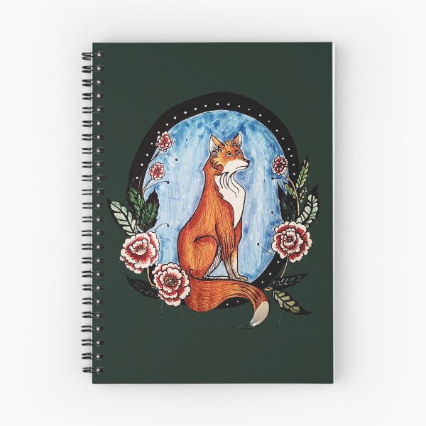 Item preview, Fox and Flowers designed and sold by ShellSpell.