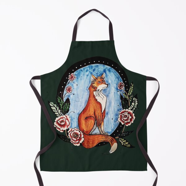 Item preview, Fox and Flowers designed and sold by ShellSpell.