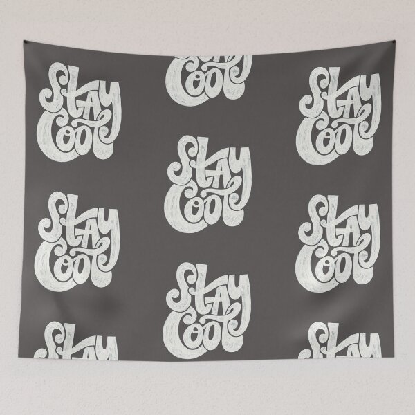 Item preview, Diseño tipográfico Stay Cool designed and sold by WISDOMCHARLES.