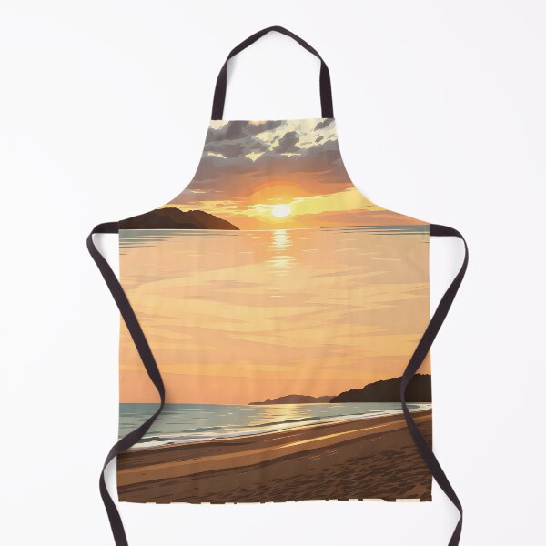 Item preview, golden ocean adventure vintage nature wall art designed and sold by Spirit of Siam.