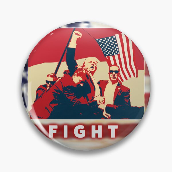 Item preview, Donald Trump's Most Historic Moment: Fight designed and sold by PolitiSized.
