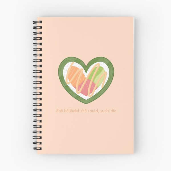 Item preview, Sushi Heart designed and sold by Meg's Sketchbook.