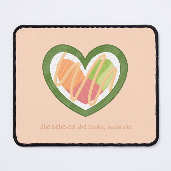 Item preview, Sushi Heart designed and sold by Meg's Sketchbook.
