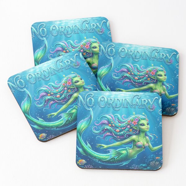 Item preview, Alien Mermaid No Ordinary Girl designed and sold by AliensIRL.
