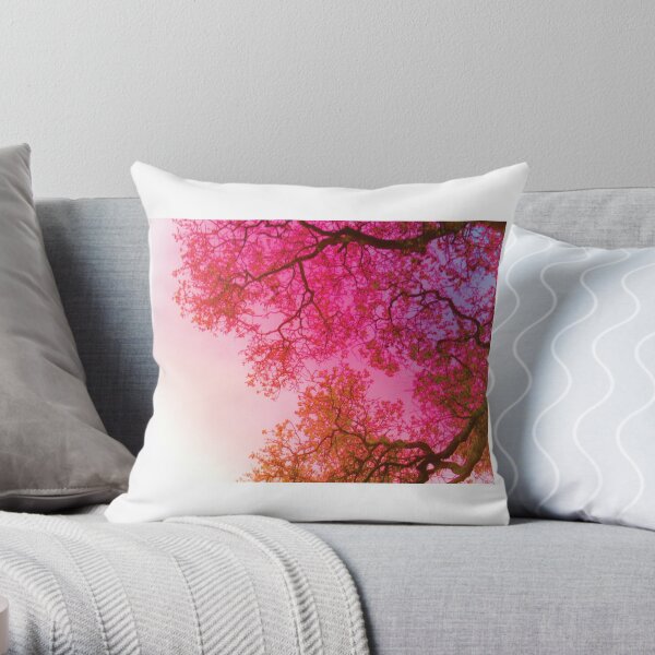 Into The Trees 1 Throw Pillow