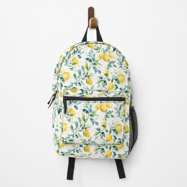 Item preview, Watercolor Lemon Blossom Botanical Pattern Elegant Citrus designed and sold by Moizento.