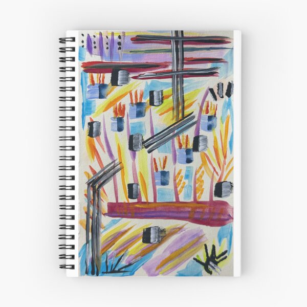 Item preview, Dynamic Gouache Abstract designed and sold by JustArtSoulUK.