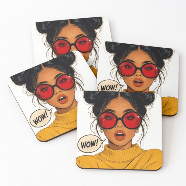Item preview, Trendy Fashion Portrait | Bold Yellow Aesthetic Wall Art designed and sold by EatPrayLive.