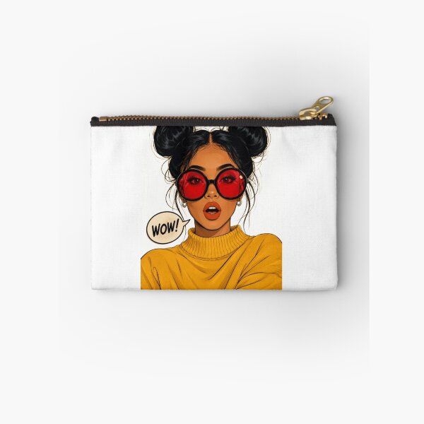 Item preview, Trendy Fashion Portrait | Bold Yellow Aesthetic Wall Art designed and sold by EatPrayLive.
