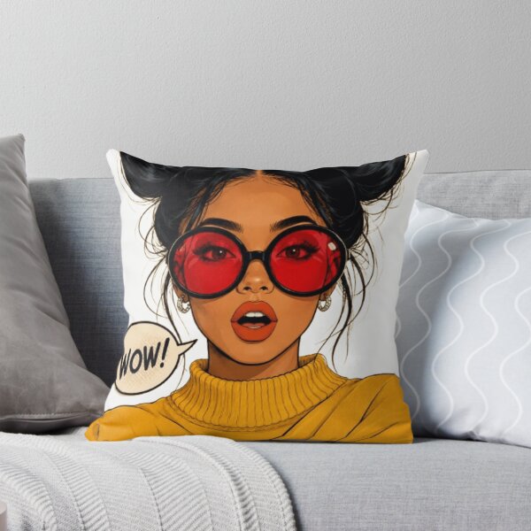 Item preview, Trendy Fashion Portrait | Bold Yellow Aesthetic Wall Art designed and sold by EatPrayLive.