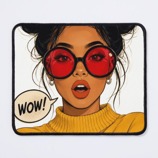 Item preview, Trendy Fashion Portrait | Bold Yellow Aesthetic Wall Art designed and sold by EatPrayLive.
