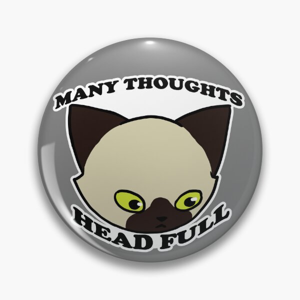 Item preview, Many Thoughts(Colorpoint) designed and sold by DecorativeCats.