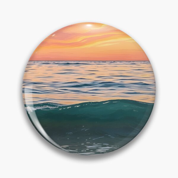 Item preview, golden ocean adventure vintage nature wall art designed and sold by Spirit of Siam.