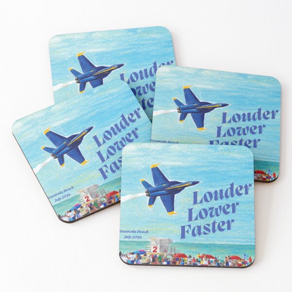 Item preview, Louder Lower Faster designed and sold by SilverOyster.