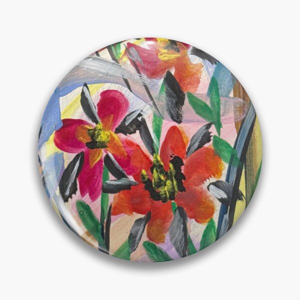 Item preview, Abstract Floral Expression Art designed and sold by JustArtSoulUK.