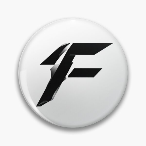 Item preview, 3D Cyberpunk Metal Letter F Blade Emblem designed and sold by Digital Design Art.