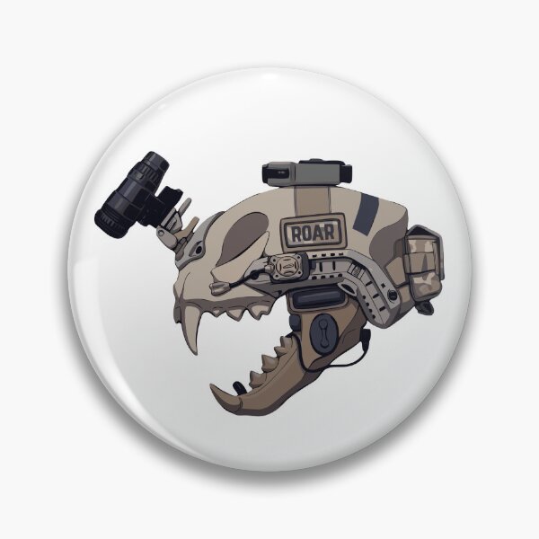 Item preview, Tactical Beast Skull - Military Airsoft Streetwear Art designed and sold by DMITRYEH STUDIO.